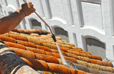 Nettoyage de toitures - Pionnat